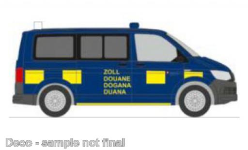 Diecast model cars Volkswagen T6 T6 bus Zoll (CH) 1/87 Rietze