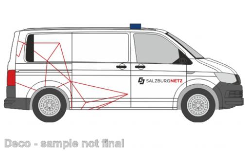 Diecast model cars Volkswagen T6 T6 Salzburg Netz (AT) 1/87 Rietze