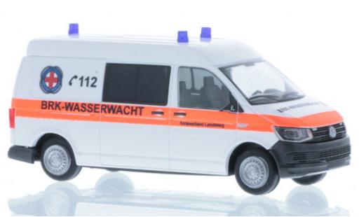 Diecast model cars Volkswagen T6 T6 Wasserwacht Landsberg am Lech 1/87 Rietze
