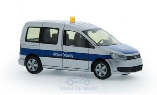 Diecast model cars Volkswagen Caddy Base Airport Security D&Atilde;&frac14;sseldorf 2011 1/87 Rietze