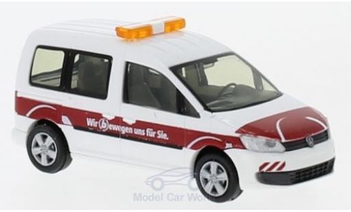 Diecast model cars Volkswagen Caddy Base Braunschweiger Verkehrs GmbH 2011 1/87 Rietze
