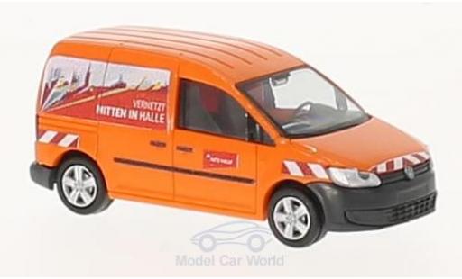 Diecast model cars Volkswagen Caddy Base Energieversorgung Halle Netz GmbH 2011 1/87 Rietze