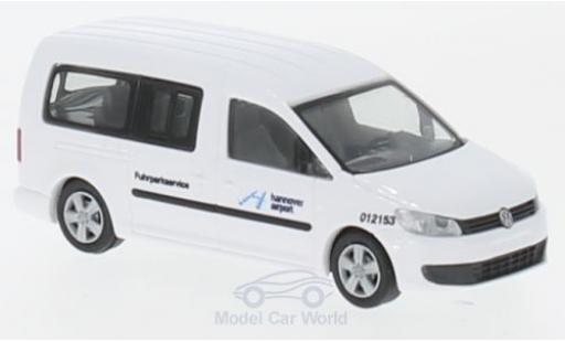 Diecast model cars Volkswagen Caddy Maxi Fuhrparkservice - Hannover Airport 2011 1/87 Rietze