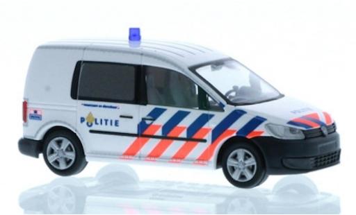 Diecast model cars Volkswagen Caddy Base Politie (NL) 2011 1/87 Rietze
