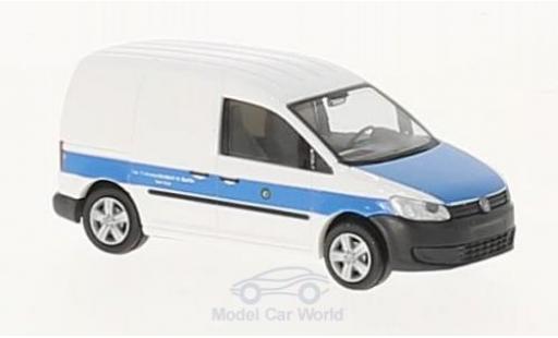Diecast model cars Volkswagen Caddy Base Police Berlin 2011 1/87 Rietze