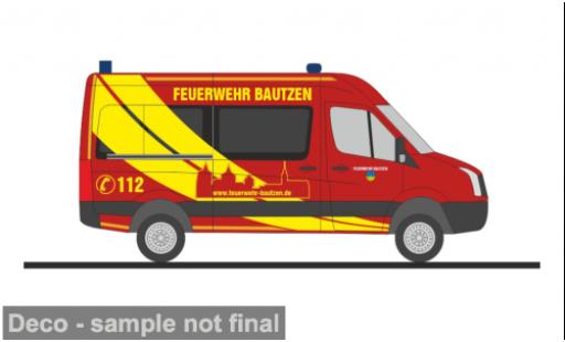 Diecast model cars Volkswagen Crafter Base 2011 FW Bautzen 1/87 Rietze