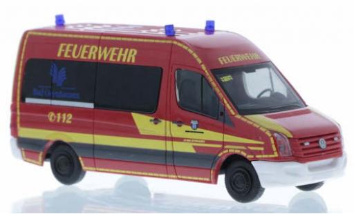 Diecast model cars Volkswagen Crafter Base Fire brigade Bad Oeynhausen 2011 1/87 Rietze