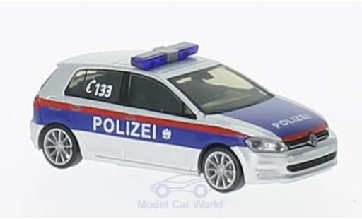 Diecast model cars Volkswagen Golf Base Police &Atilde;�sterreich (A) 1/87 Rietze