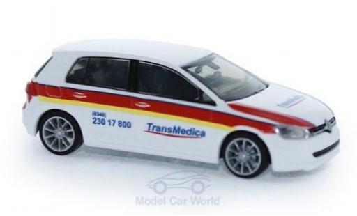 Diecast model cars Volkswagen Golf Base VII Transmedica Dessau 1/87 Rietze