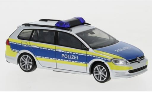Diecast model cars Volkswagen Golf Variant VII Police Niedersachsen 1/87 Rietze
