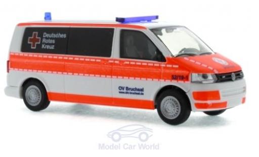 Diecast model cars Volkswagen T5 T5 GP Bus DRK Bruchsal 2010 1/87 Rietze