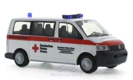 Diecast model cars Volkswagen T5 T5 Bus DRK Frankfurt 2003 1/87 Rietze