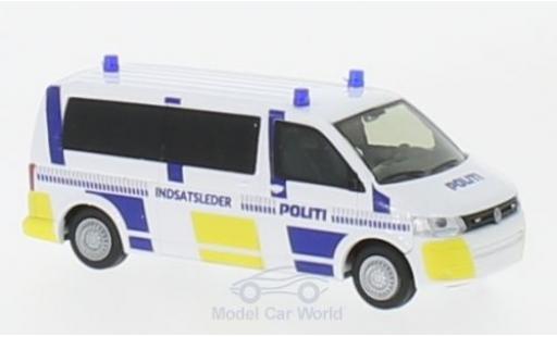 Diecast model cars Volkswagen T5 T5 GP Bus Politi 2010 1/87 Rietze