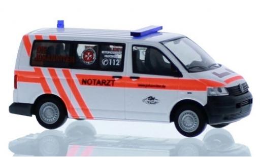 Diecast model cars Volkswagen T5 T5 Die Johanniter Hildesheim - Notarzt 2003 1/87 Rietze