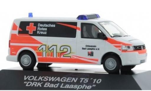 Diecast model cars Volkswagen T5 T5 GP DRK Bad Laasphe 2010 1/87 Rietze