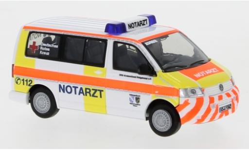 Diecast model cars Volkswagen T5 T5 DRK Hofgeismar 2003 Notarzt Einsatzserie 1/87 Rietze