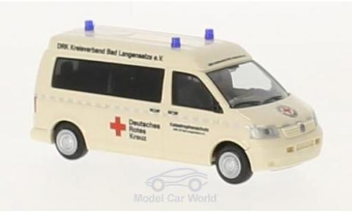 Diecast model cars Volkswagen T5 T5 DRK KV Bad Langensalza e.V. 2003 1/87 Rietze
