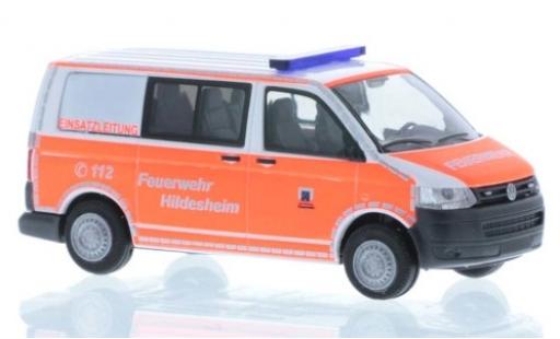 Diecast model cars Volkswagen T5 T5 GP Fire brigade Hildesheim 2010 1/87 Rietze