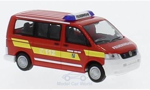 Diecast model cars Volkswagen T5 T5 First Responder - Fire brigade Stein/Nbg. 2003 1/87 Rietze