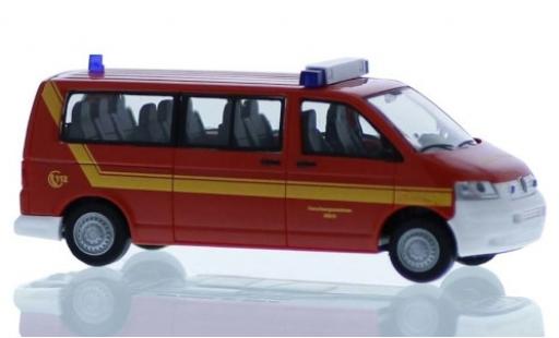 Diecast model cars Volkswagen T5 T5 Forschungszentrum J&Atilde;&frac14;lich - Werkfire brigade 2003 1/87 Rietze