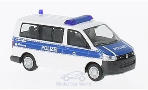Diecast model cars Volkswagen T5 T5 GP Federal Police 1/87 Rietze