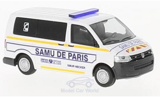 Diecast model cars Volkswagen T5 T5 GP Samu de Paris (FR) 1/87 Rietze