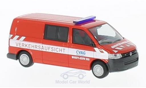 Diecast model cars Volkswagen T5 T5 GP Verkehrsaufsicht Chemnitz 1/87 Rietze
