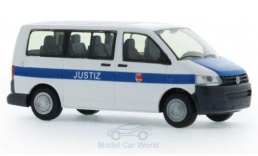 Diecast model cars Volkswagen T5 T5 GP Justiz Brandenburg 2010 1/87 Rietze