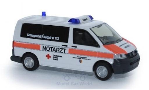 Diecast model cars Volkswagen T5 T5 Notarzt DRK L&Atilde;&frac14;neburg 2003 1/87 Rietze