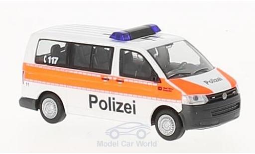 Diecast model cars Volkswagen T5 T5 GP Stadtpolice Z&Atilde;&frac14;rich 2010 1/87 Rietze