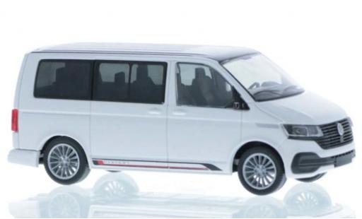 Diecast model cars Volkswagen T6 T6.1 .1 Edition white court- empattement 1/87 Rietze