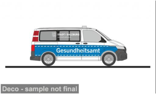 Diecast model cars Volkswagen T6 T6.1 .1 Gesundheitsamt Salzburg (A) 1/87 Rietze