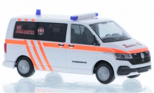 Diecast model cars Volkswagen T6 T6.1 .1 Johanniter Lingen-Nordhorn court- empattement 1/87 Rietze