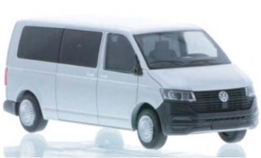 Diecast model cars Volkswagen T6 T6.1 .1 LR Bus FD grey 1/87 Rietze