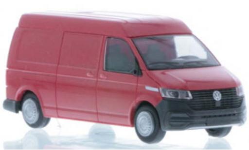 Diecast model cars Volkswagen T6 T6.1 .1 LR van MD red 1/87 Rietze