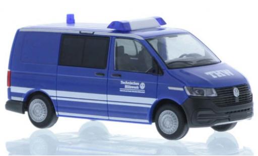 Diecast model cars Volkswagen T6 T6.1 .1 THW Berlin court- empattement 1/87 Rietze