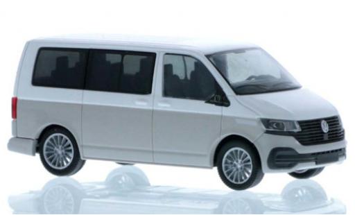 Diecast model cars Volkswagen T6 T6.1 .1 white/grey court- empattement 1/87 Rietze