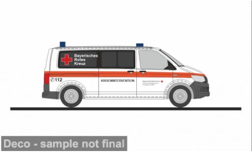 Diecast model cars Volkswagen T6 T6 BRK M&Atilde;&frac14;nchen Krisenintervention 1/87 Rietze