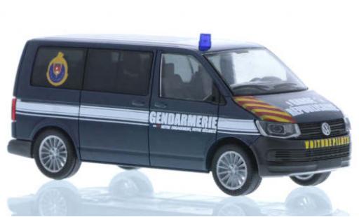 Diecast model cars Volkswagen T6 T6 Bus Gendarmerie Garde Republicaine (F) 1/87 Rietze