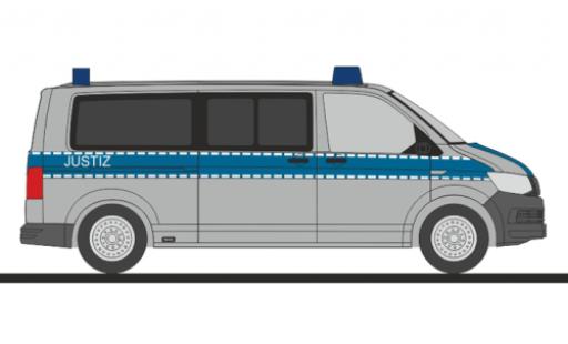 Diecast model cars Volkswagen T6 T6 Bus Justiz 1/87 Rietze