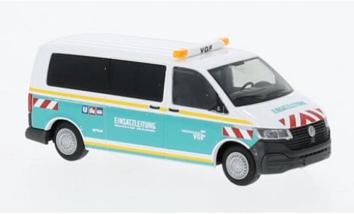 Diecast model cars Volkswagen T6 T6 Bus VGF Frankfurt - Einsatzleitung 1/87 Rietze