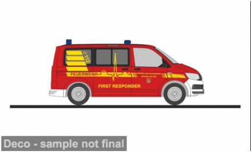Diecast model cars Volkswagen T6 T6 First Responder FW Waging am See 1/87 Rietze