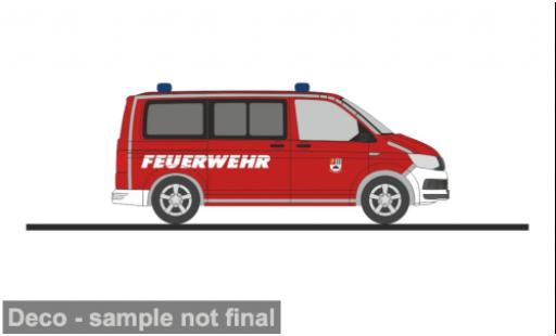 Diecast model cars Volkswagen T6 T6 FW Bad Berleburg 1/87 Rietze