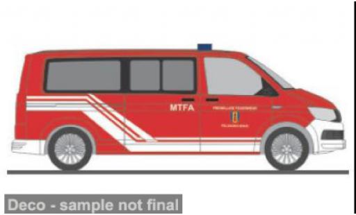 Diecast model cars Volkswagen T6 T6 FW Feldkirchen 1/87 Rietze