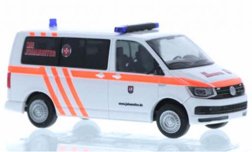 Diecast model cars Volkswagen T6 T6 Johanniter Hannover court- empattement 1/87 Rietze