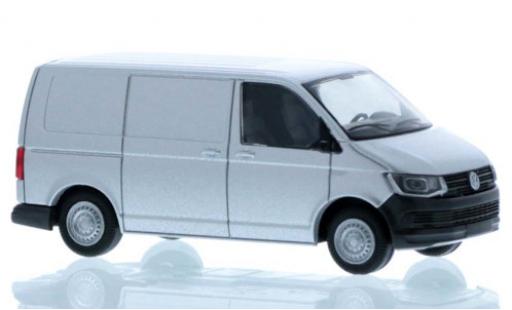 Diecast model cars Volkswagen T6 T6 van grey court- empattement 1/87 Rietze