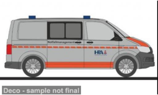 Diecast model cars Volkswagen T6 T6 Notfallmanagement HPA 1/87 Rietze