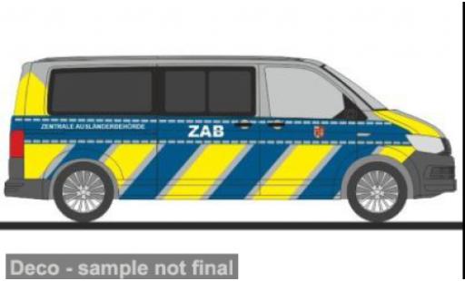 Diecast model cars Volkswagen T6 T6 ZAB Kreis Coesfeld 1/87 Rietze