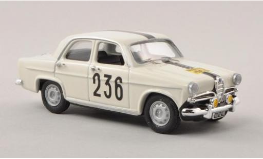 Diecast model cars Alfa Romeo Giulietta berlina ti T.I. No.236 Rally Genf 1963 A.Cavallari 1/43 Rio