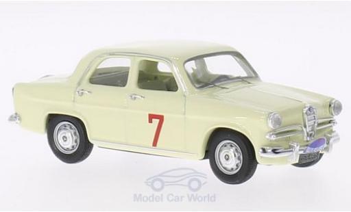 Diecast model cars Alfa Romeo Giulietta berlina ti T.I. No.7 Rally des Lions 1961 1/43 Rio